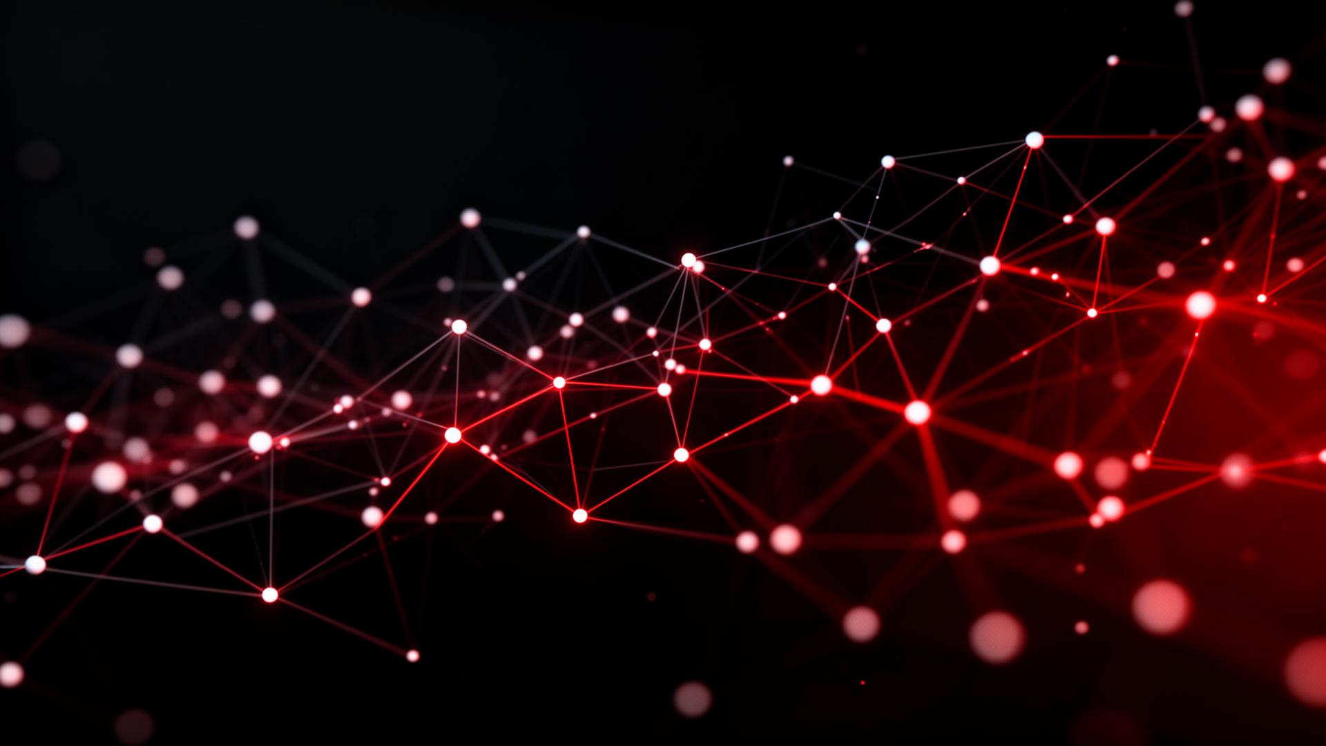 kromber.ai AI neural network visualization - custom AI systems for brands